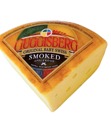 Picture of (#SM-80) - 1lb. Applewood Smoked Baby Swiss